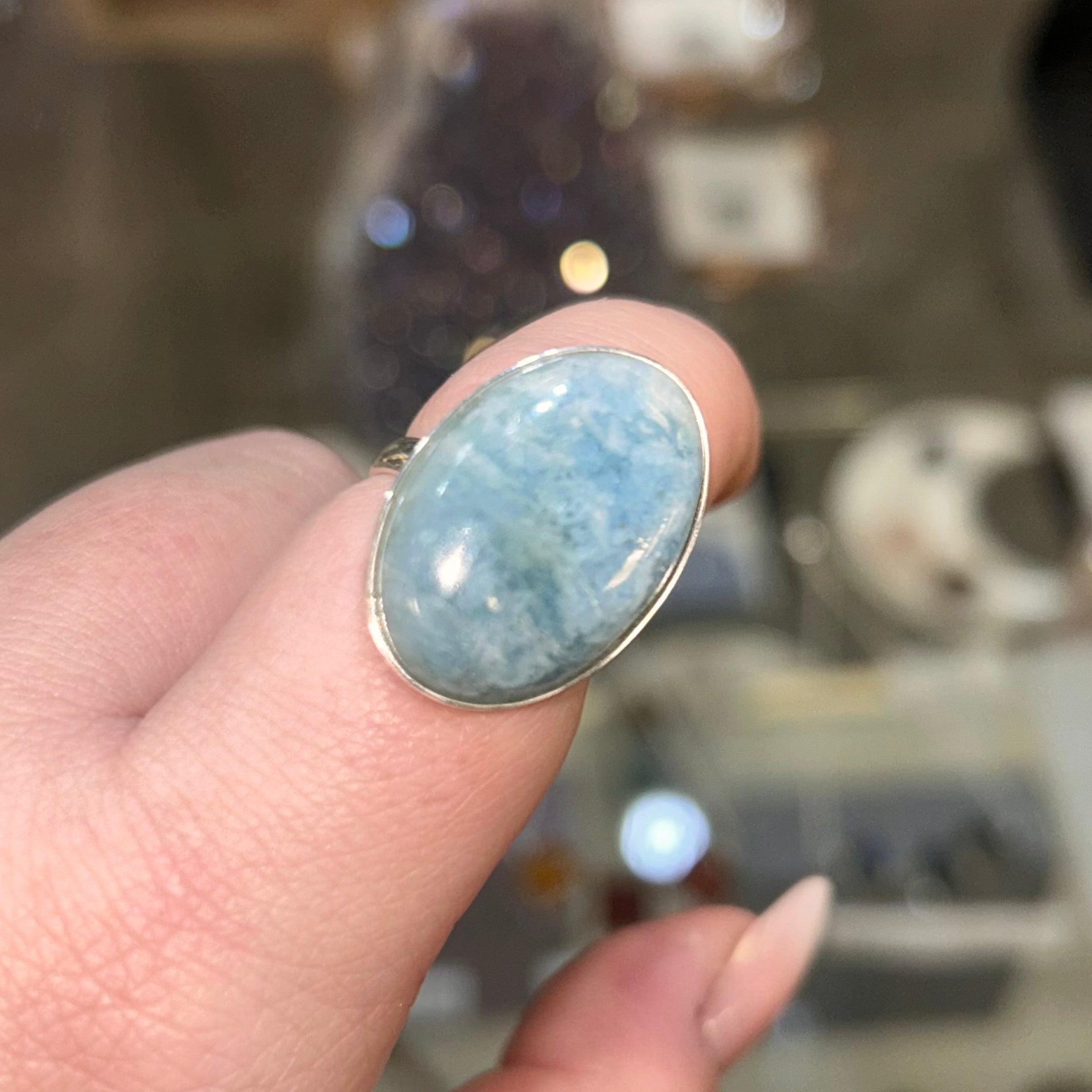 Aquamarine Ring