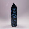 Black Obsidian Blue Mystic Point