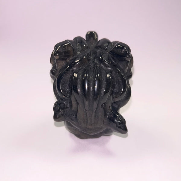 Black Obsidian Medusa