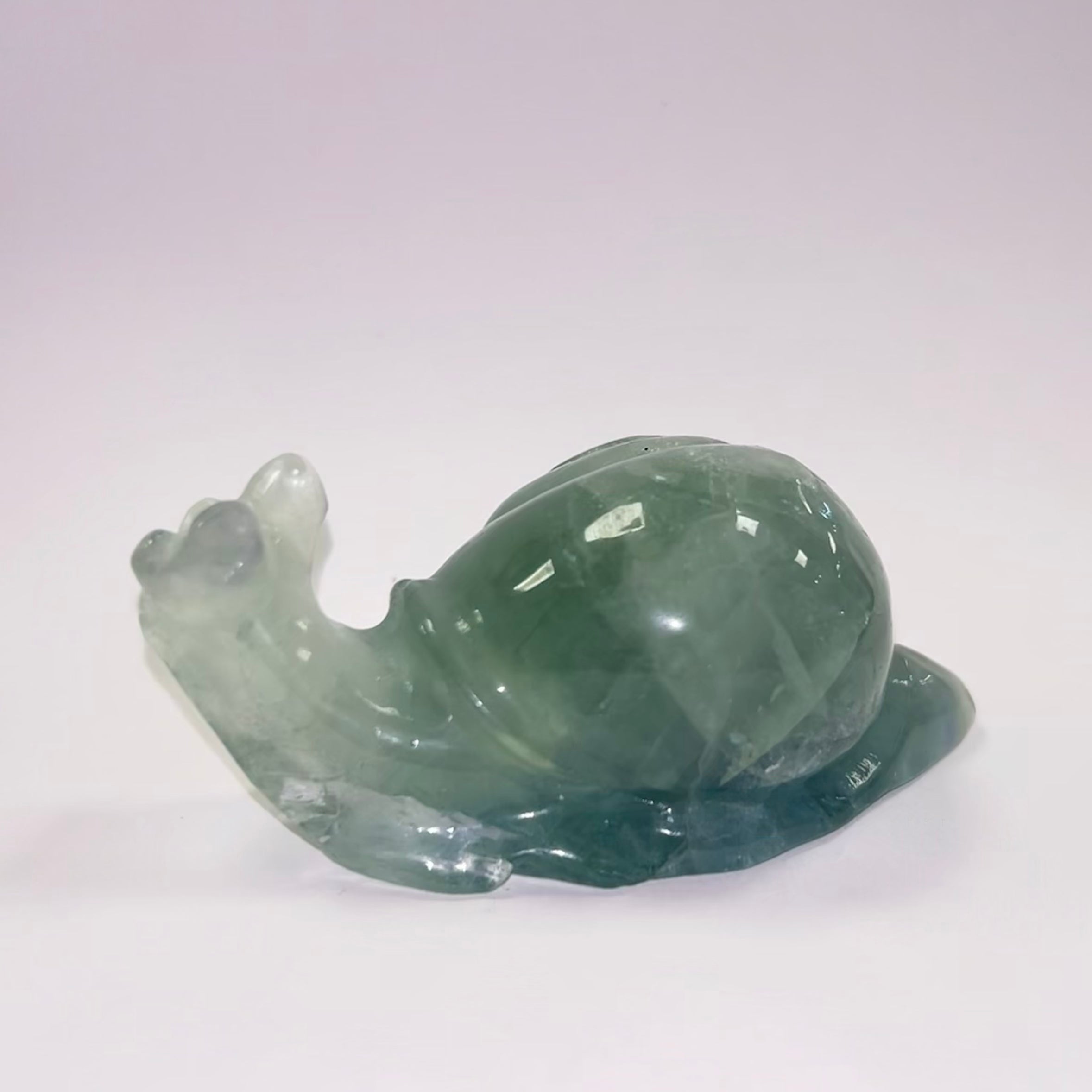 Green Fluorite Snail