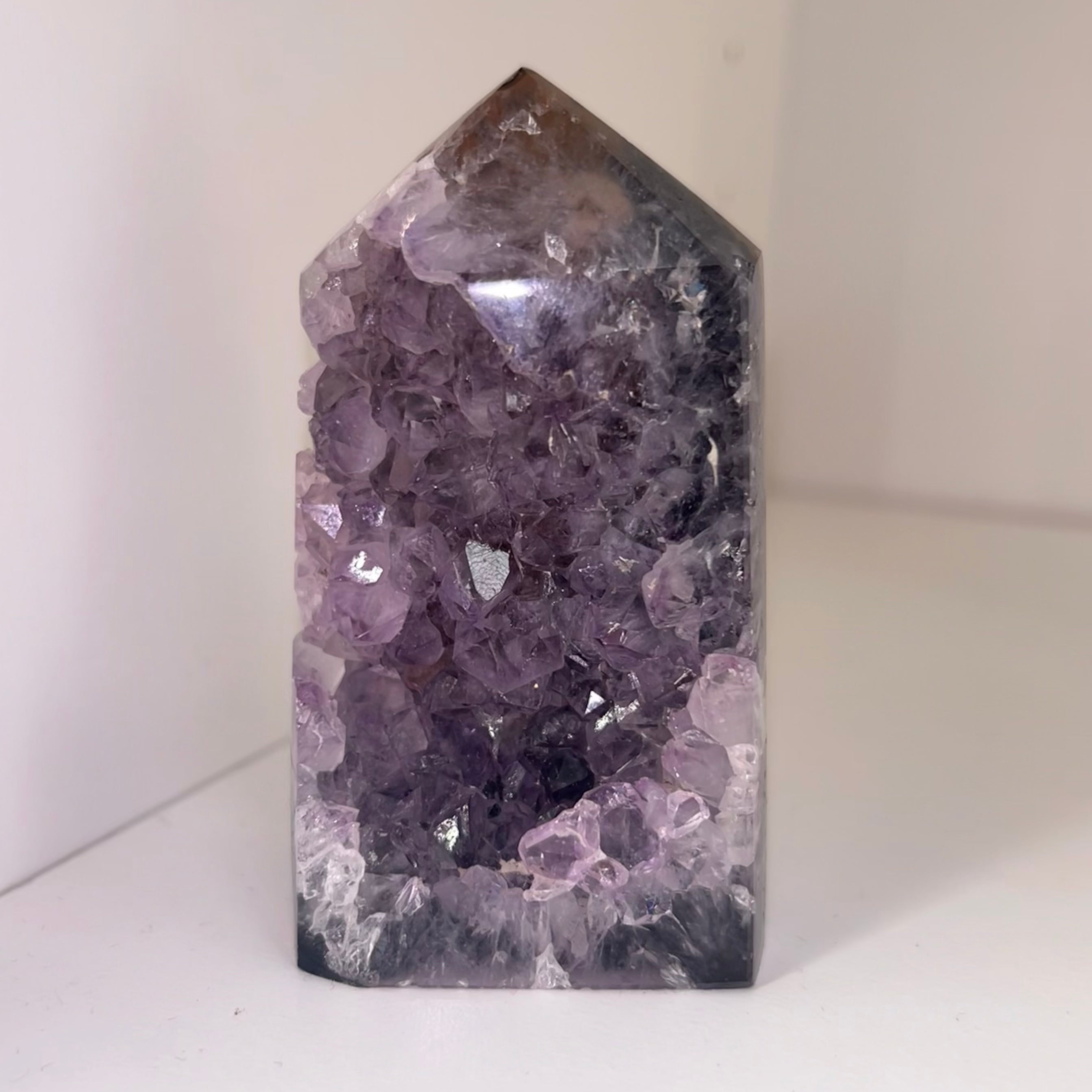 Amethyst Druze Point