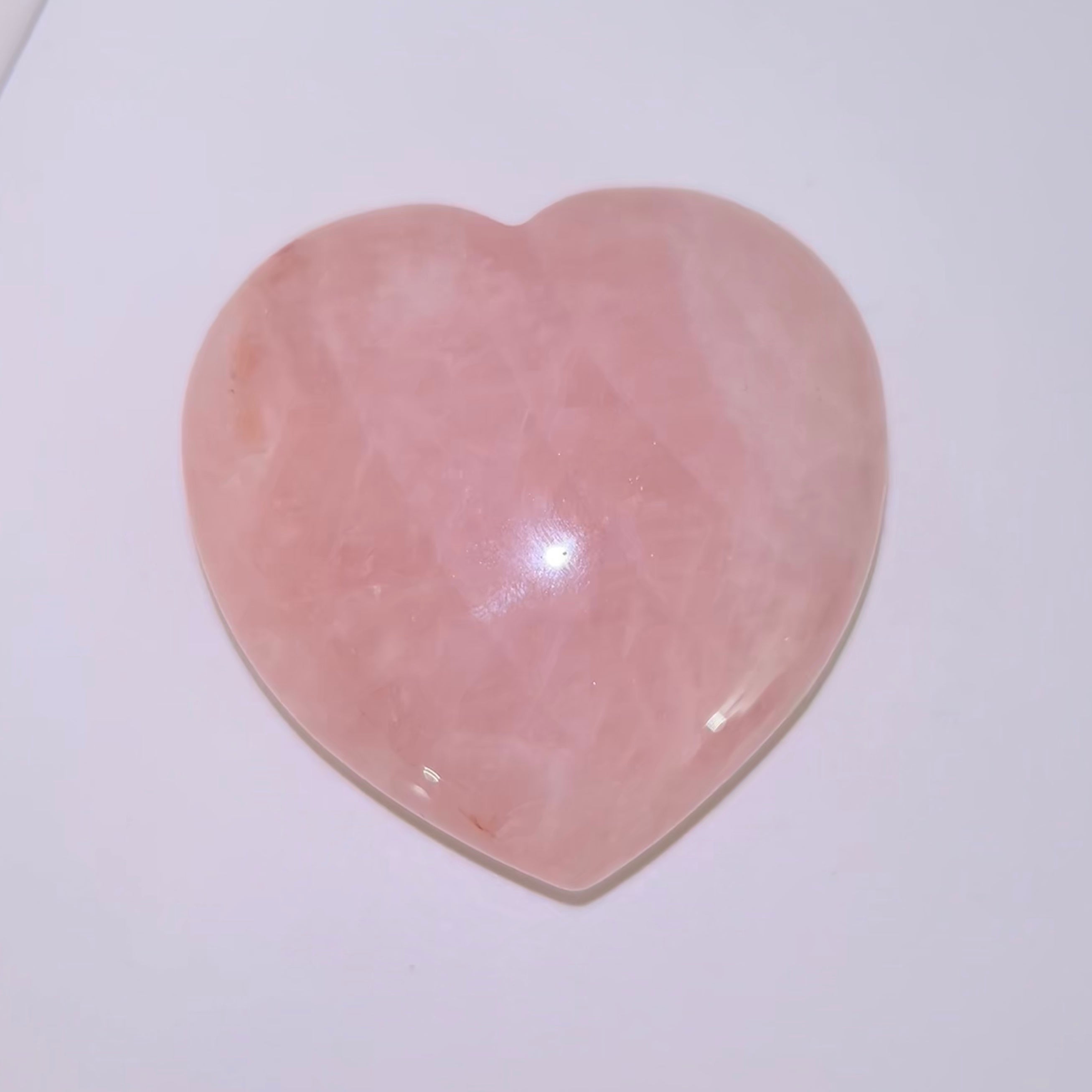 Rose Quartz Heart
