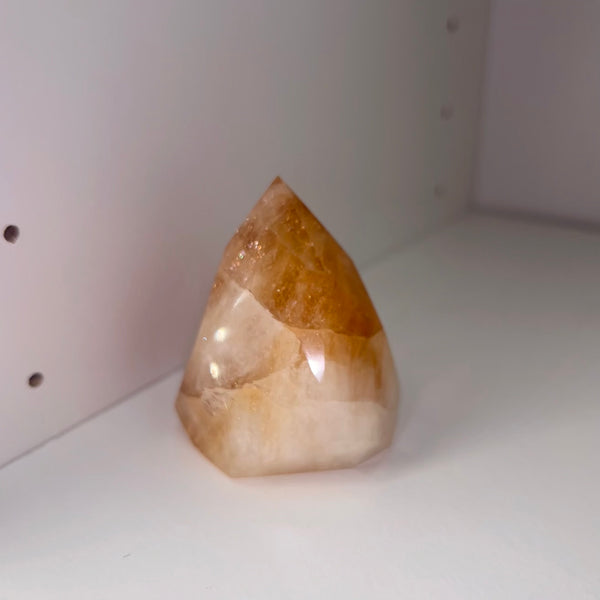 Citrine Faceted Point