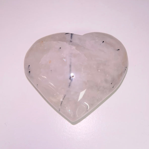 Tourmalinated Quartz Heart