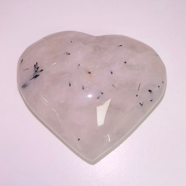 Tourmalinated Quartz Heart