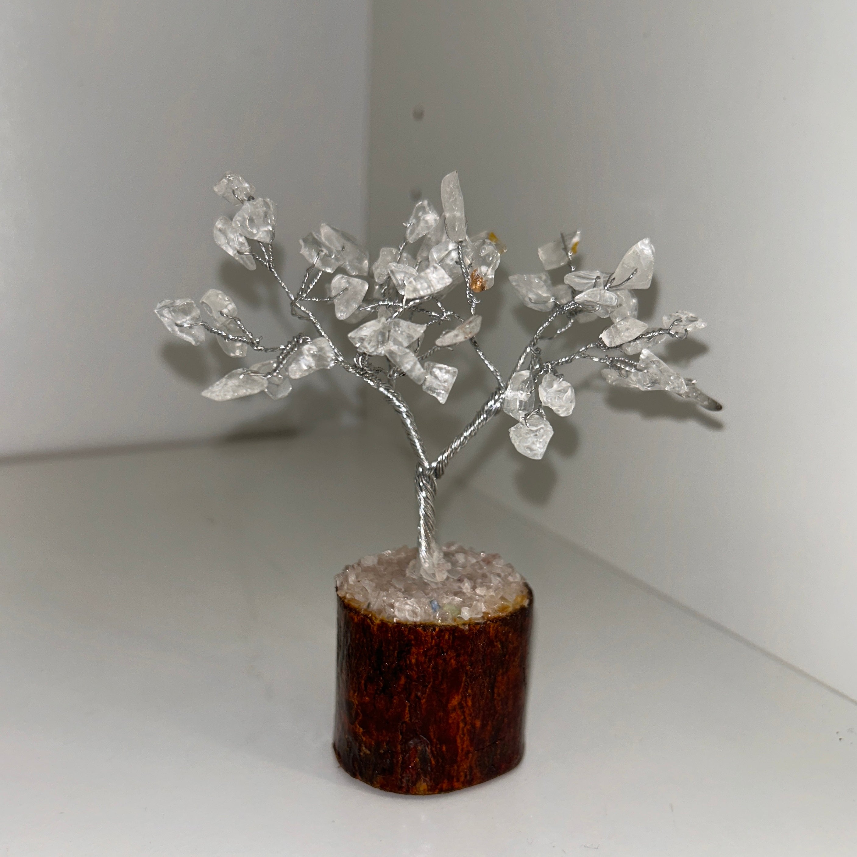 Mini Clear Quartz Gem Tree