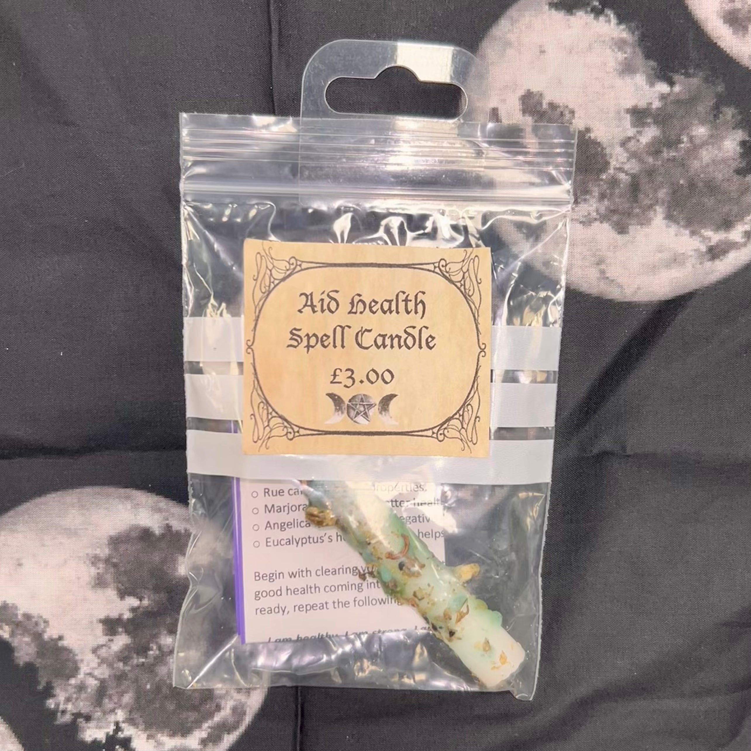 Aid Health Spell Candle