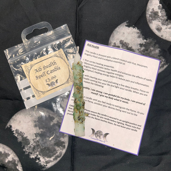 Aid Health Spell Candle