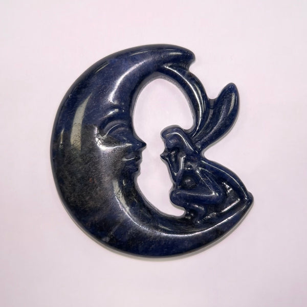 Sodalite Fairy on Moon