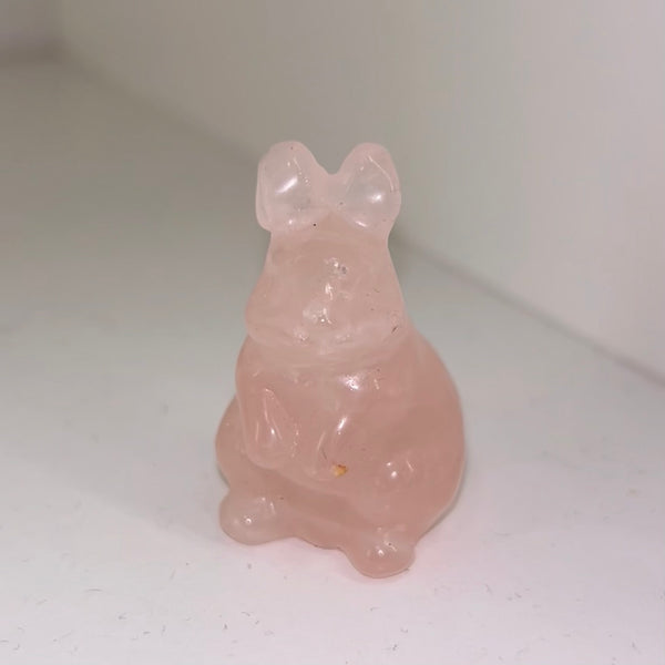 Rose Quartz Bunny