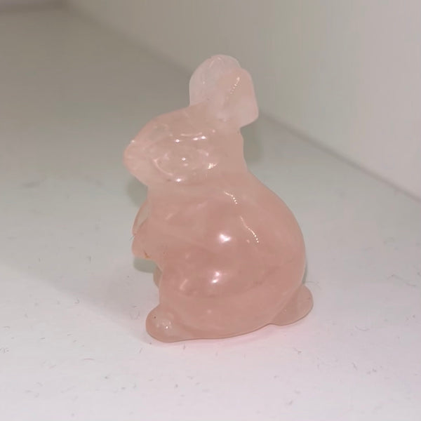 Rose Quartz Bunny