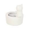 Warm Paws Happy Heart Cat Tealight Holder
