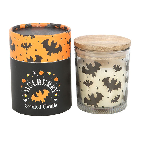 Bat Cat Mulberry Candle
