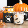 Sweet And Spooky Candy Corn Candle