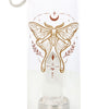 Luna Moth Glass Bottle with Clear Quartz