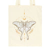 Light Luna Moth Tote Bag
