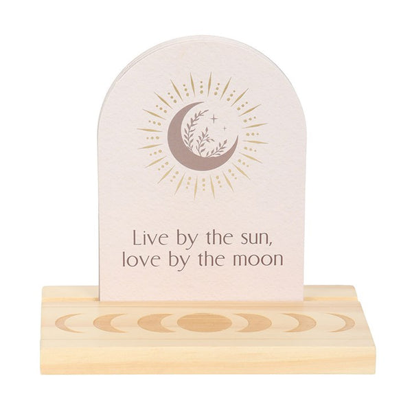 Luna Moth Affirmation Cards & Stand