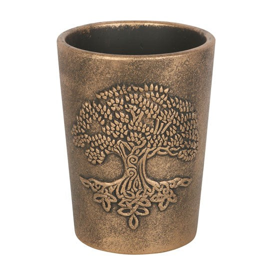 Tree of Life Terracotta Plant Pot