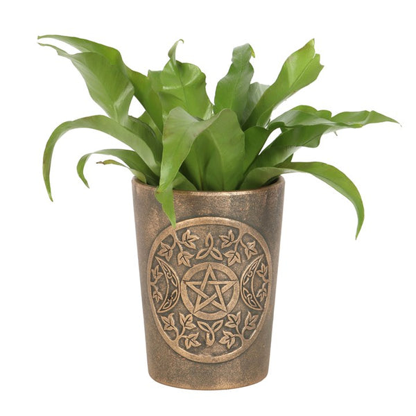 Triple Moon Terracotta Plant Pot