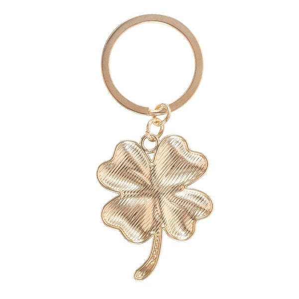 Lucky Four Leaf Clover Keyring