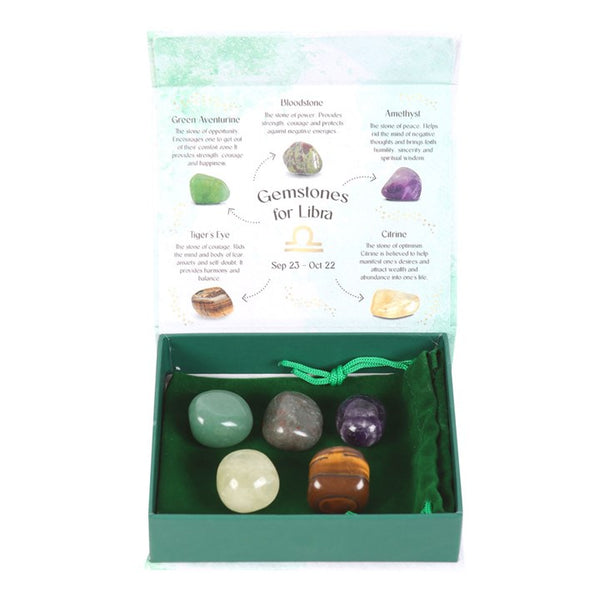 Zodiac Crystal Tumblestone Set