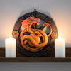 Litha Dragon Resin Wall Plaque