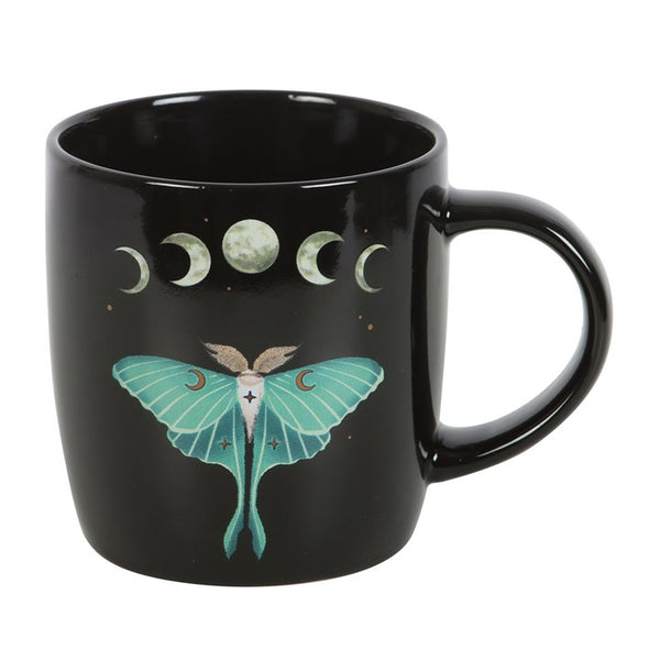 Forest Moth Ceramic Mug