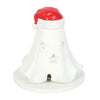 Ghost With Santa Hat Cone Holder