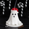 Ghost With Santa Hat Cone Holder