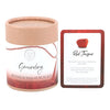 Grounding Rosewood & Red Jasper Mallah