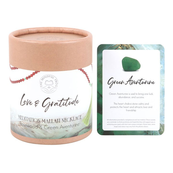 Love & Gratitude Green Aventurine Mallah