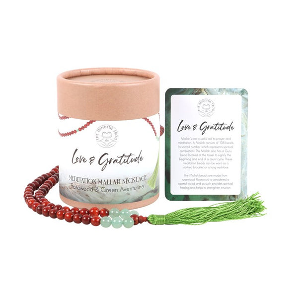 Love & Gratitude Green Aventurine Mallah