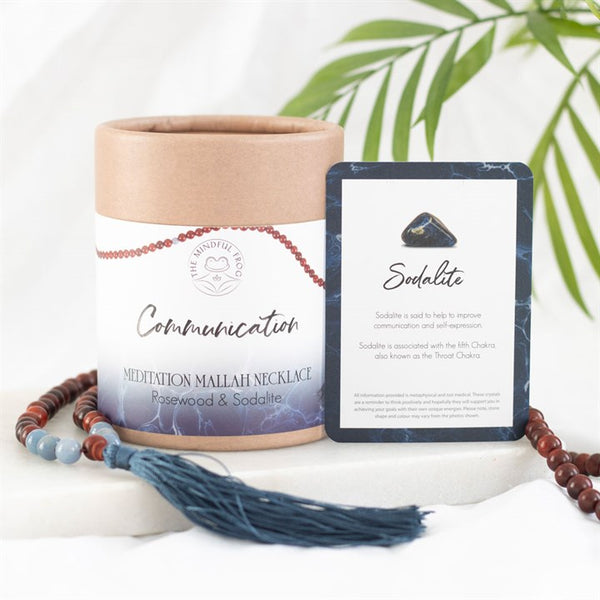 Communication Rosewood & Sodalite Mallah