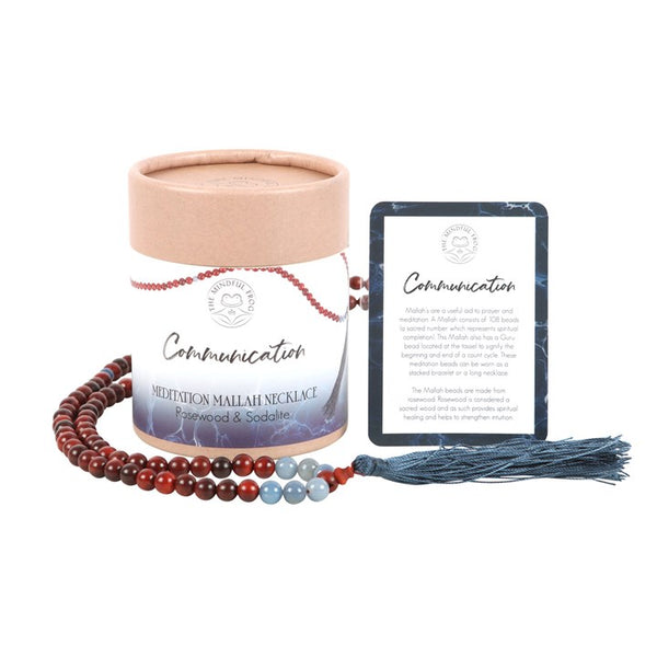 Communication Rosewood & Sodalite Mallah