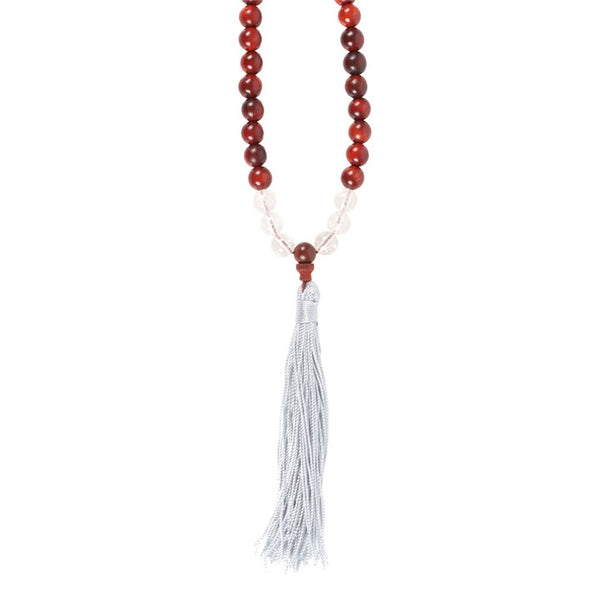 Stress Less Rosewood & Clear QTZ Mallah