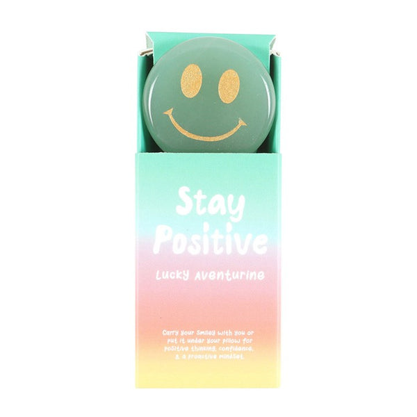 Stay Positive Aventurine Happy Face Crys