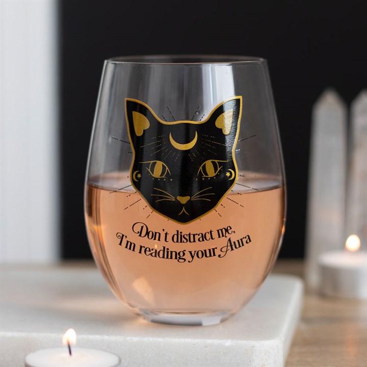 Reading Your Aura Stemless Glass