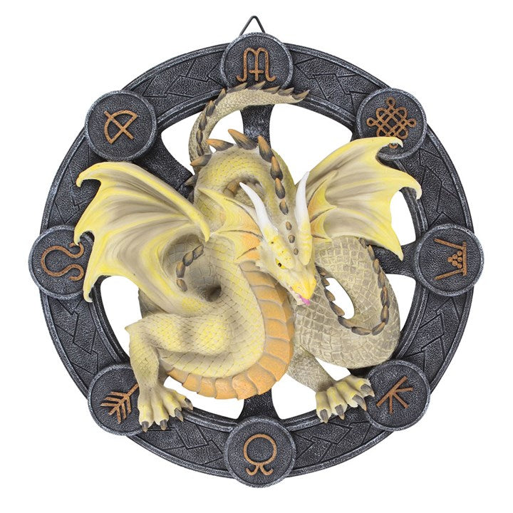 Mabon Dragon Resin Wall Plaque