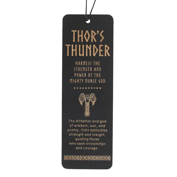 Thors Thunder Wooden Bookmark