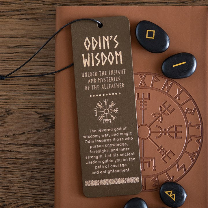 Odins Wisdom Wooden Bookmark