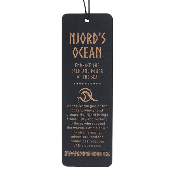 Njords Ocean Wooden Bookmark