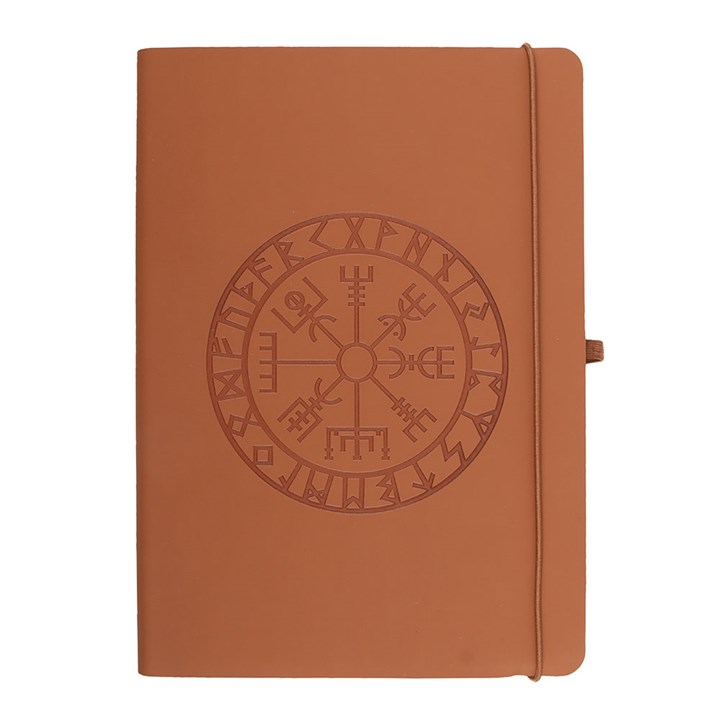 Viking Compass A5 Faux Leather Journal With Pen