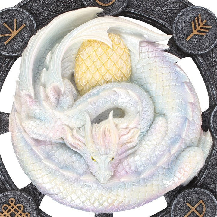 Ostara Dragon Resin Wall Plaque