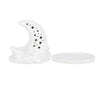White Pastel Skies Moon Incense Cone Holder