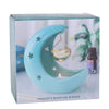 Blue Pastel Crescent Moon Hanging Ceramic Oil Burn