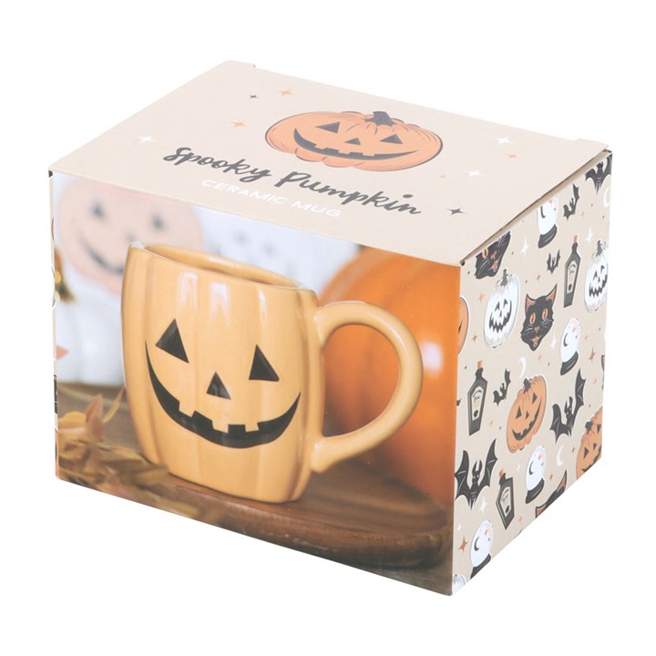 Jack-o-Lantern Pumpkin Mug