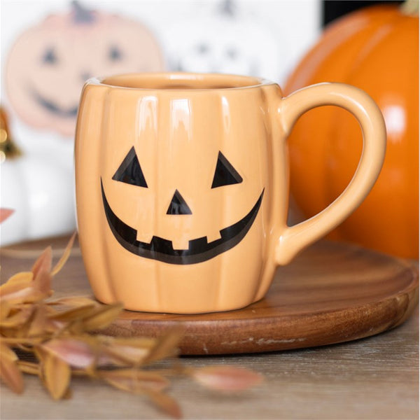 Jack-o-Lantern Pumpkin Mug