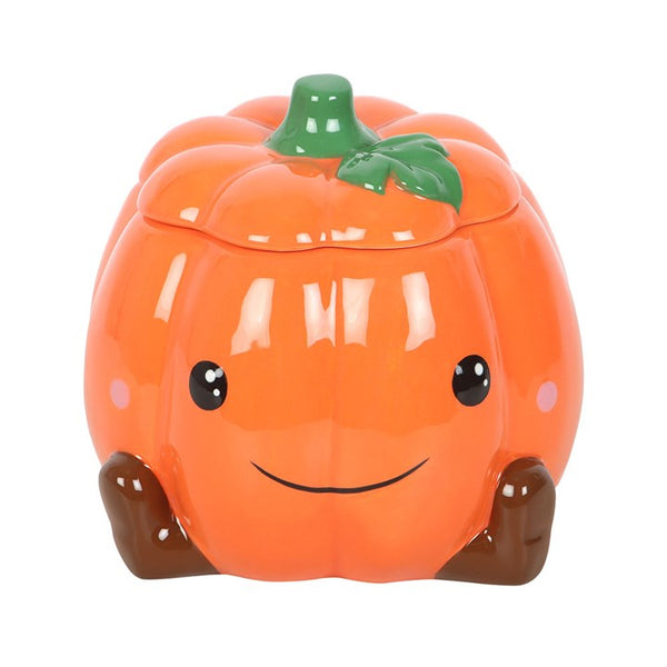 Smiling Pumpkin Oil Burner and Wax Warmer