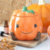 Smiling Pumpkin Oil Burner and Wax Warmer