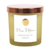 New Moon Candle with Clear Quartz